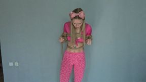 Daria doll comes to life, teach me how to drink and pee