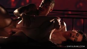 Rides Thick Throbbing Cock After Giving Head - Anna De Ville And Jack 23