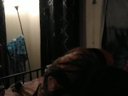 Beautiful Milf Makes Love To Boyfriend's Ass and Pegs Him Until He Shoots His Load All Over Her Body