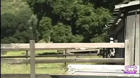 City Slicker Gets Pounded by Country Blonde's Huge Cock