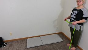 Dylan tramples me with a leash (720)