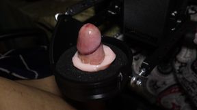 The Robot Drained My Balls Dry and Produced a Huge Fountain of Sperm