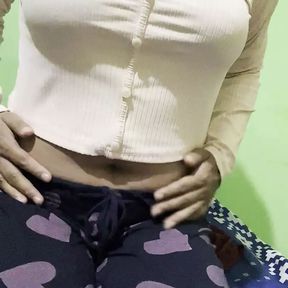 Indian teen collage girl selfie video for bf