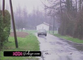 Anal sex with a busty blonde babe