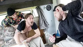 Bo Sinn Fuels Desire: Raw Booty Call With James Fox by the Camper – BromoUS