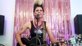 Alexa singing and playing live