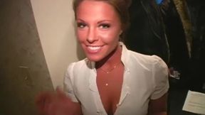 Unbridled college coed gangbang sex fest