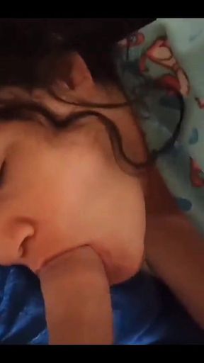 Stepmom MILF Is Woken up in the Morning by Her Stepson's Dick That Wants Her to Suck It
