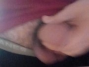 Sean wackin off on a pizza
