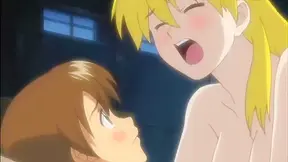 Tiny Tom Thrilled by Busty Babes Hot Embrace in Wild Hentai Realm