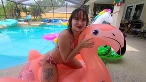 Aquaphilias- Bunny Fae- Finds the Leaky Unicorn- INFLATABLES