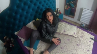 Face fucking, doggystyle and Cumming over my DownJacket linner so my impotent husband can lick