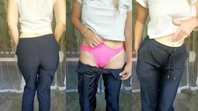 dripping wet in my pants