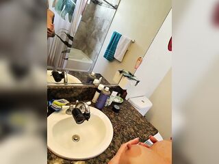 Hawt Blond Filmed Mirror Banging - Kaci Kennedy