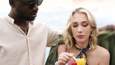 BLACKED Runaway fiancee Sky finds BBC adventure abroad