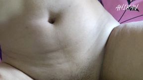 Aahan fucking kajal pussy in the bed. Ass view is very nice.