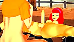 Daphnes Hot Futanari Tryst in 3D Scooby-Doo Hentai Adventure