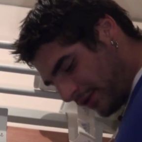 Straight boy fucked gay in locker room at the sport room