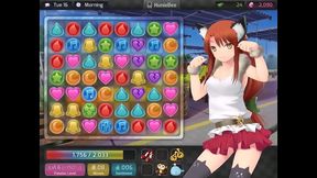 Hot Anime Girls Get Sexy on Beach in HuniePop Porn Game Adventure