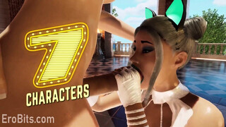 3DX Futanari Game. Futa Pose-Viewer by Puppet Master. Innovative 3D Sex game