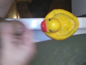 I fed sperm to a rubber sextoy