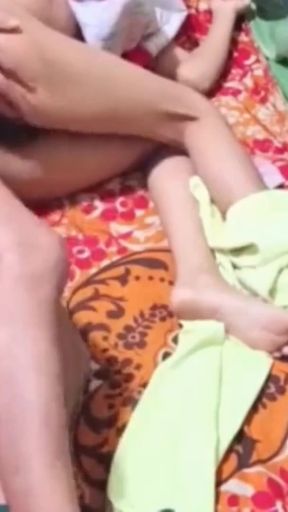 Step brother went to step sister room fucked her and give a huge load of creampie while she resting   Clip 1