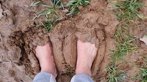 Barefoot Mud Hike Foot Wash HD 25th Jan 2024