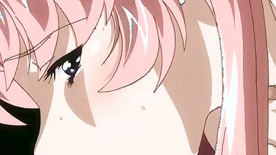 Kinky cartoon babe gets drilled hard in her cute anime pussy