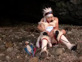 Lovely cosplay loving girl Miki Sunohara gets fucked outdoors