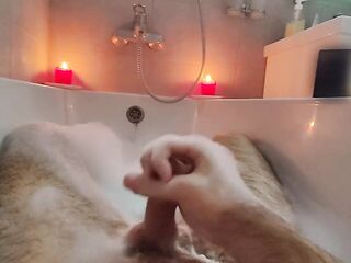 Bubble Baths Solo — Foam, Candlelight & an Intensive Ending