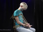 NICKY BONDAGED AND GAGGED