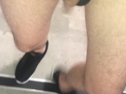 walking around apartment block NAKED ** PART 2 **