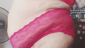 Modeling panties for you