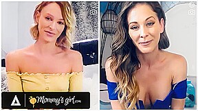 MOMMYSGIRL Thirsty Emma Hix And Stepmom Cherie DeVille Share Their Wet Pussy On Cam