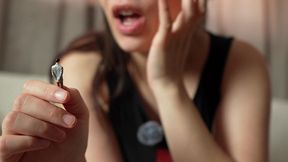 giantess cheats on her tiny husband humiliates him