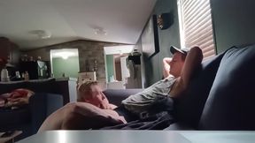 Twink sucking and riding cock