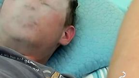 ”Jeremiah Johnson spreads wide for Hot Jaeger & his cigar”