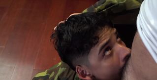 New recruit fucks with his drill sergeant in immaculate rounds