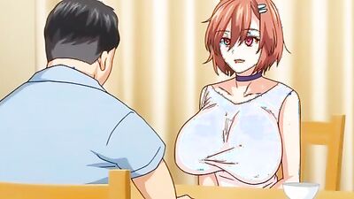 Watch No Waifu No Life! Episode 1 of cartoon milf with big tits and ass getting fucked hard!