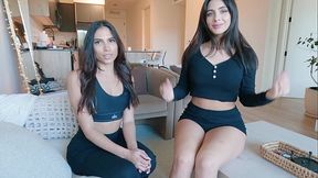 Threesome with Perfect Ten Latinas Tru Kait Baby Nicols