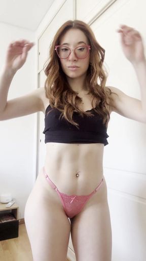 Female Onlyfans Model in Sports Bra