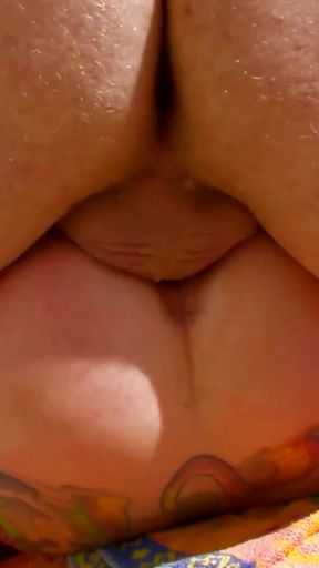 Photographer gets his big dick wet when a hot blonde model sucks his cock outdoors   Clip 2