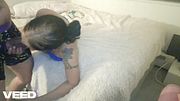 INDIAN STRIPPER came over to my house Blue Dress See Through Cosplay Amateur Fun