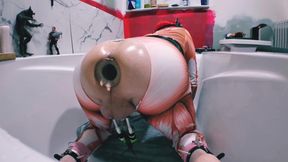 Aot Cosplay Butt Girl Tiffany Ciskiss Anal Gape