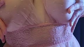 Skinny hit MILF shows off massive boobs (Blue Eyes, James Deen, Submissive Girl)