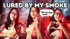 Sultry Smoking Asian MILF: Luring You Into My Apartment With Smokey Kisses & Puffy Nipples