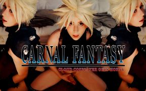 Carnal Fantasy: Cloud Cosplayer Gets Horny