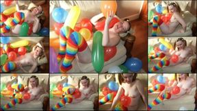 Haley Naked with Balloons
