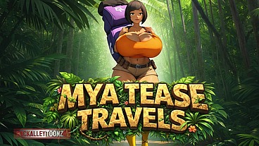 AI GENERATED TRAVEL BLOGGER BIG BOOTY MYA FINDS A BIG DICK IN THE AMAZON