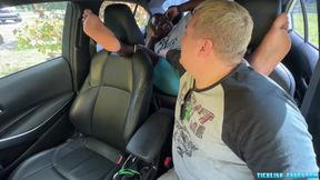 Black Bear Aaron Giggles Hard While Matt Tickles Him